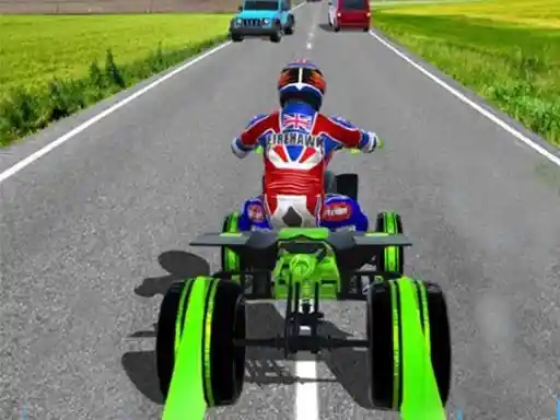 Game: Cuatrimoto de tráfico para piloto de ATV