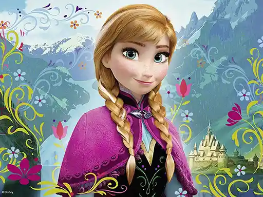 Game: Anna Frozen Slide = Anna deslizante de Frozen