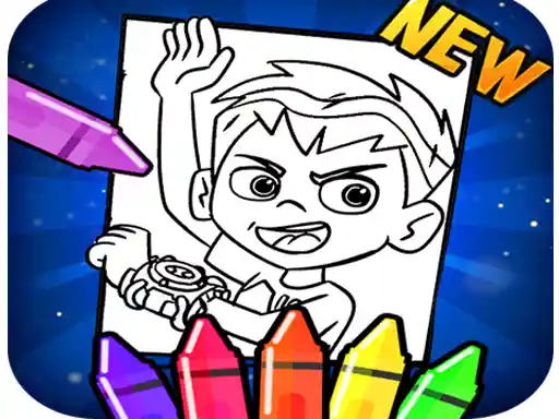 Game: Ben 10 Coloring Book 2021