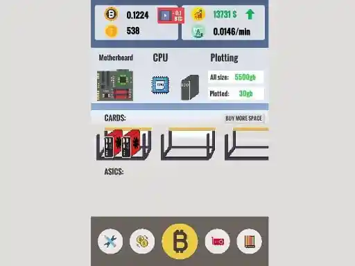 Game: Bitcoin Clicker significa 