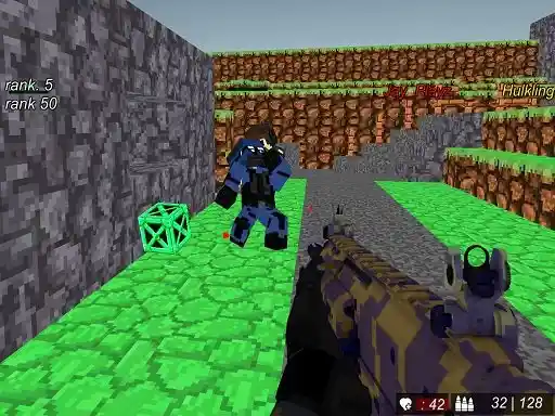 Game: Guerras de combate Blocky SWAT avanzado