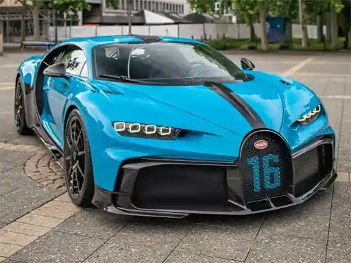 Game: Rompecabezas de coche deportivo Bugatti