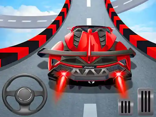Carreras de acrobacias de coches 3D