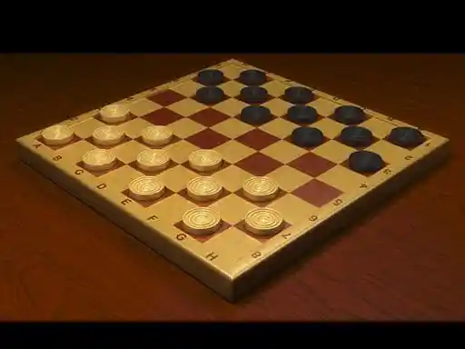 Game: Checkers Dama chess board