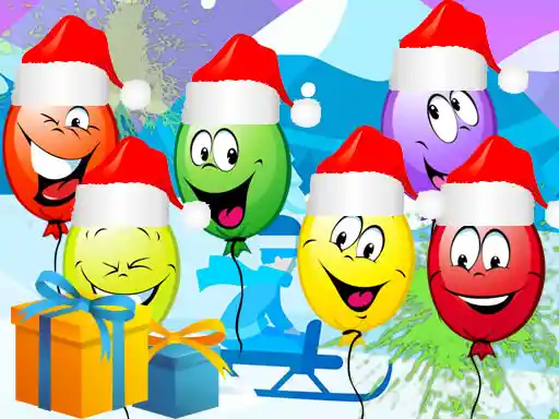 Game: Estallando globos de Navidad