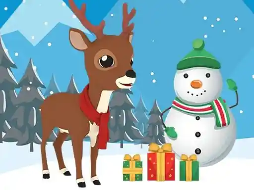 Game: Rompecabezas de ciervo navideño