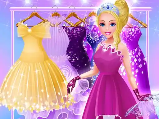 Vestir a las chicas de Cenicienta