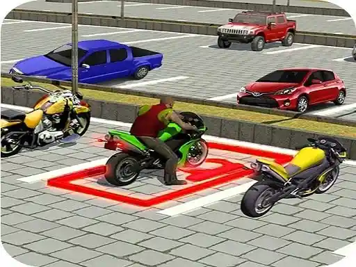 Game: Juego de estacionamiento de bicicletas en la ciudad 3D