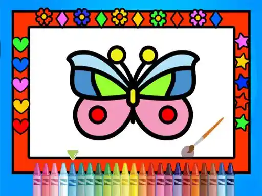 Game: Colorea y decora mariposas