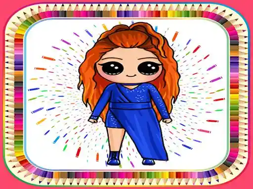 Game: Coloring Book Game To Draw a Cute Creative Dolls