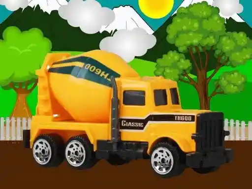 Game: Rompecabezas de vehículos de construcción