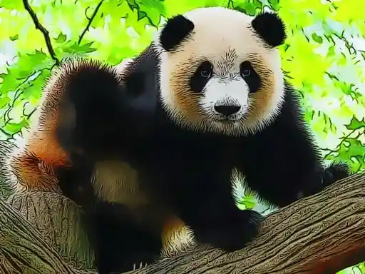 Game: Lindo bebé panda