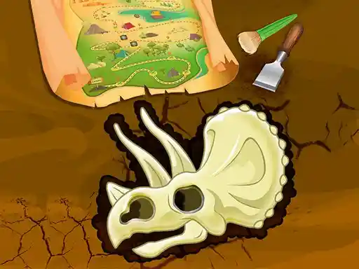 Game: Dinasaur Bone Digging Game