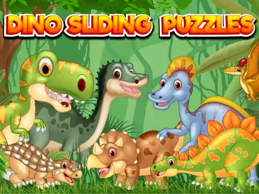 Game: Dino Sliding Puzzles