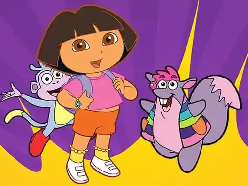 Game: Dora Coloring Book