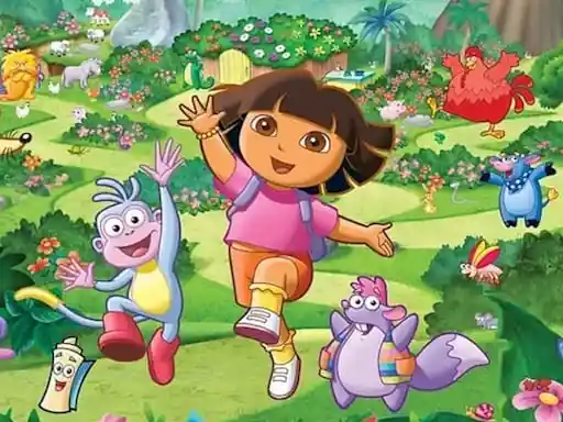 Game: Tarjetas de memoria de Dora