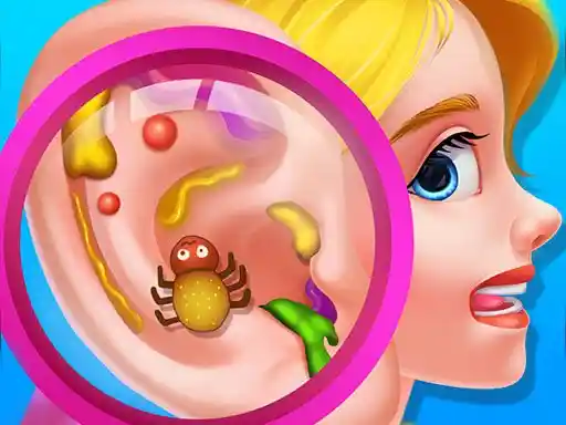 Game: Doctor de oídos - Salón de limpieza