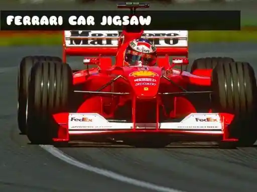 Game: Ferrari rompecabezas de coche