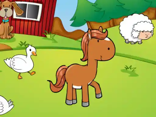 Game: Diapositiva de granja