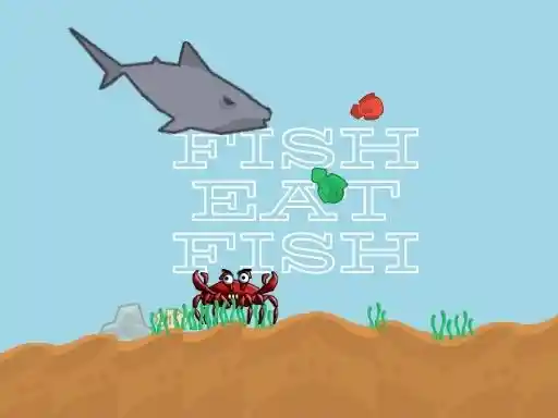 Game: Fish eat fish 2 player