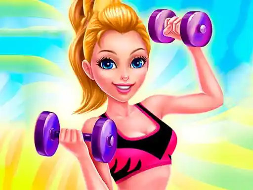 Game: Fitness Girl Dress Up