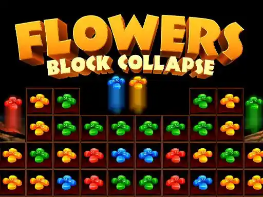 Game: Colapso de bloques de flores