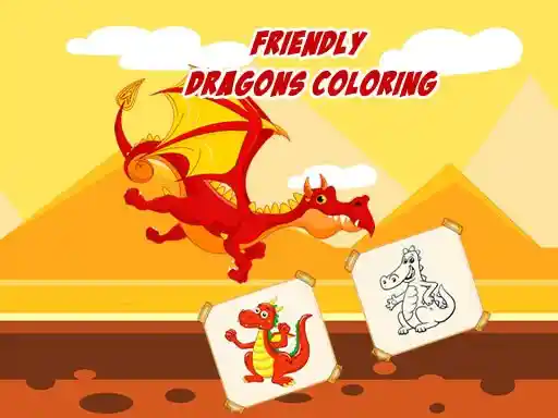 Game: Coloreando Dragones Amigables