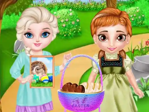 Game: Frozen Baby Happy Easter