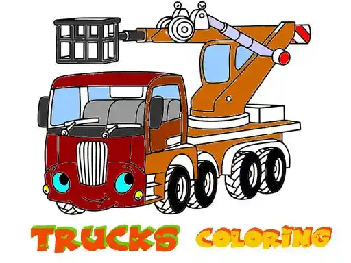 Game: Funny Trucks Coloring