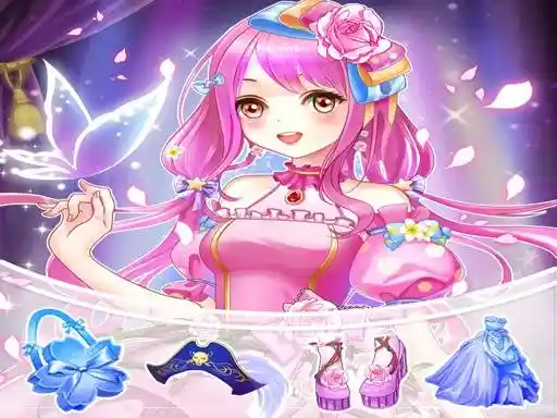 Game: Jardín y Vestir a la Princesa de las Flores Cuento de Hadas
