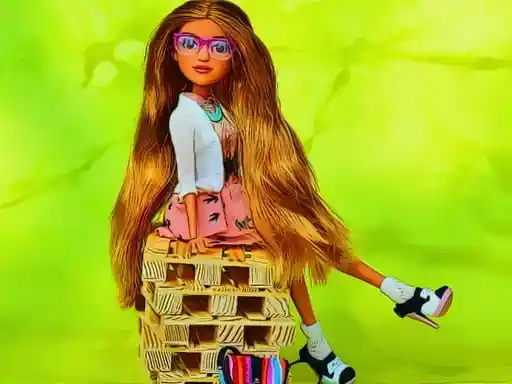 Game: Rompecabezas de Estilo de Gafas para Niñas
