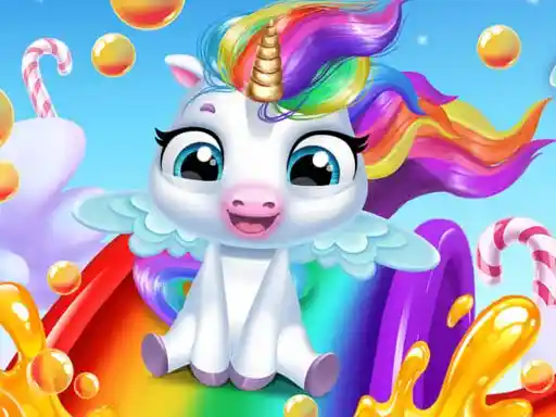 Game: Glitter Unicorn Dress Up Girls