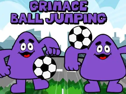 Game: Grimace Ball Jumpling - Saltando con la pelota Grimace