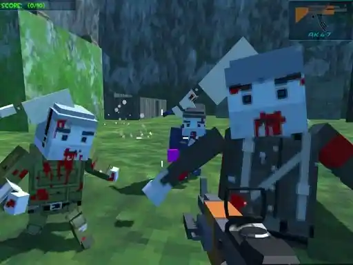 Game: GunShoot Gang blocky combat