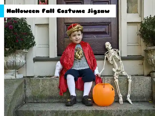 Game: Rompecabezas de disfraces de otoño de Halloween
