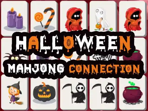 Game: Conexión de Mahjong de Halloween