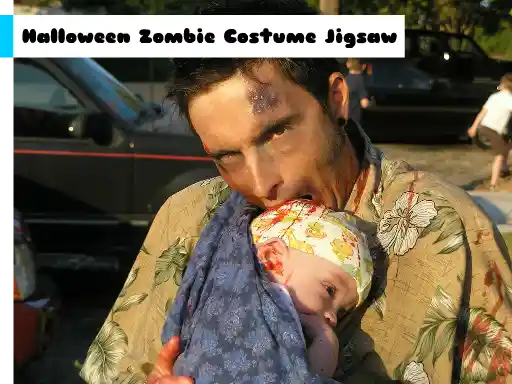 Game: Disfraz de Zombie de Halloween Rompecabezas