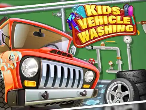 Game: Garaje de lavado de autos para niños