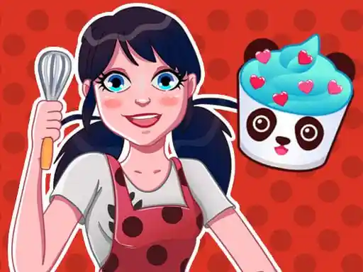 Game: Ladybug Cocinando Cupcakes Juegos de cocina para niñas