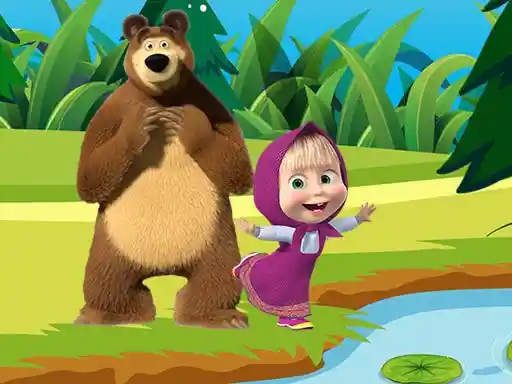 Game: Masha y el Oso Rompecabezas