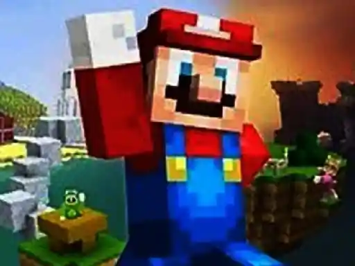 Game: Minecraft Mario Rompecabezas de Jigsaw