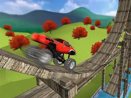 Game: Locura de acrobacias de Monster Truck