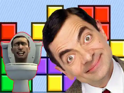 Game: Mr Bean y Skibidi Tetris