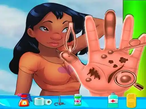 Game: Juego en línea de la Doctora de Manos Nani Pelekai