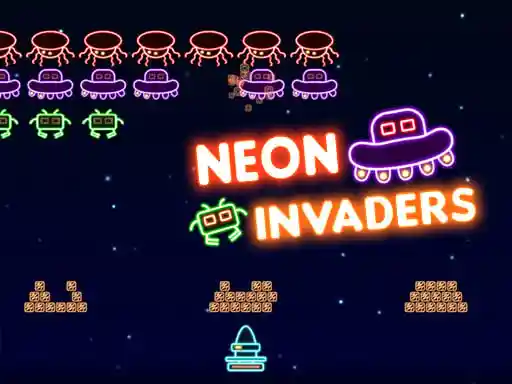 Game: Neon Invaders Classic