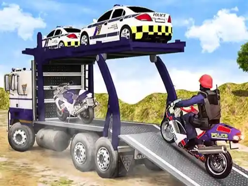 Game: Transporte de carga policial fuera de la carretera