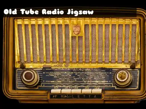 Game: Rompecabezas de una vieja radio de tubo