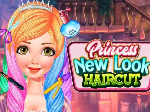 Game: PRINCESS NEW LOOK HAIRCUT