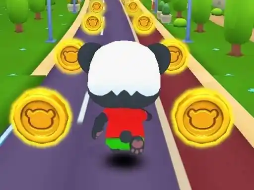 Game: Panda Subway Surfer en español sería 