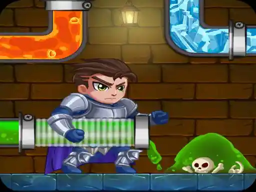 Game: Fontanero Rescate Rompecabezas de Agua